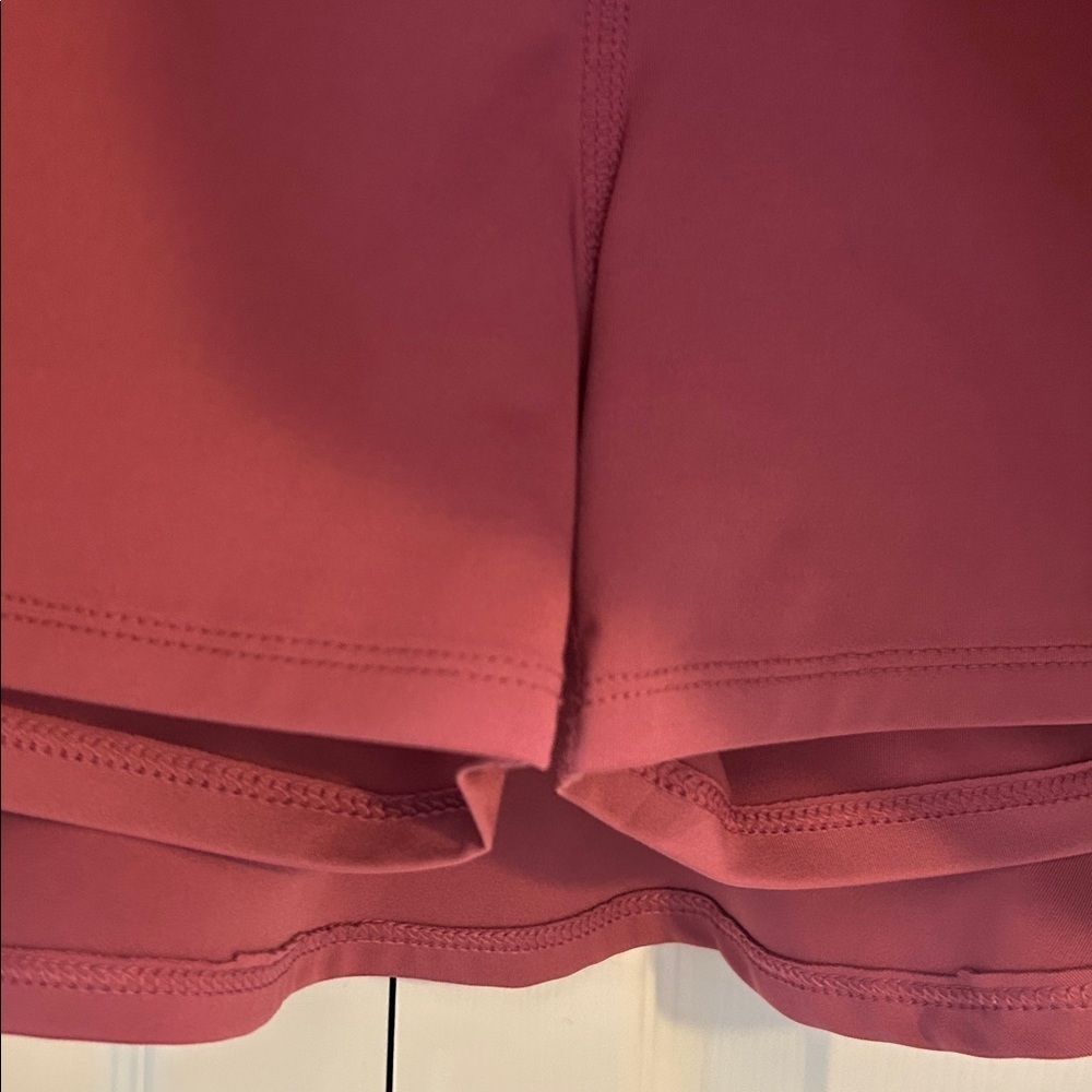 Sincerely Jules Red Mini Skirt Gulf and Tennis Women Size Medium. - Picture 4 of 8